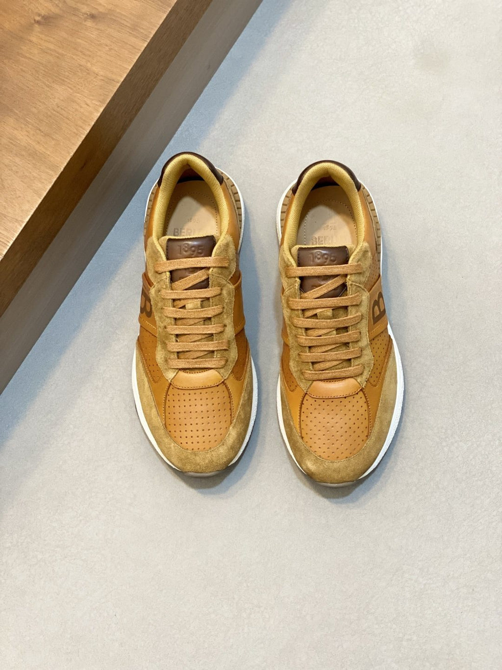 Berluti Sport Track Low-Top Sneakers — front