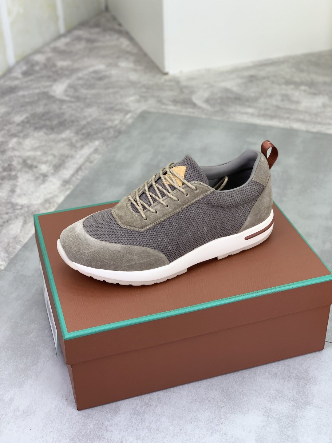 Loro Piana Week End Walk Men's Sneakers — side