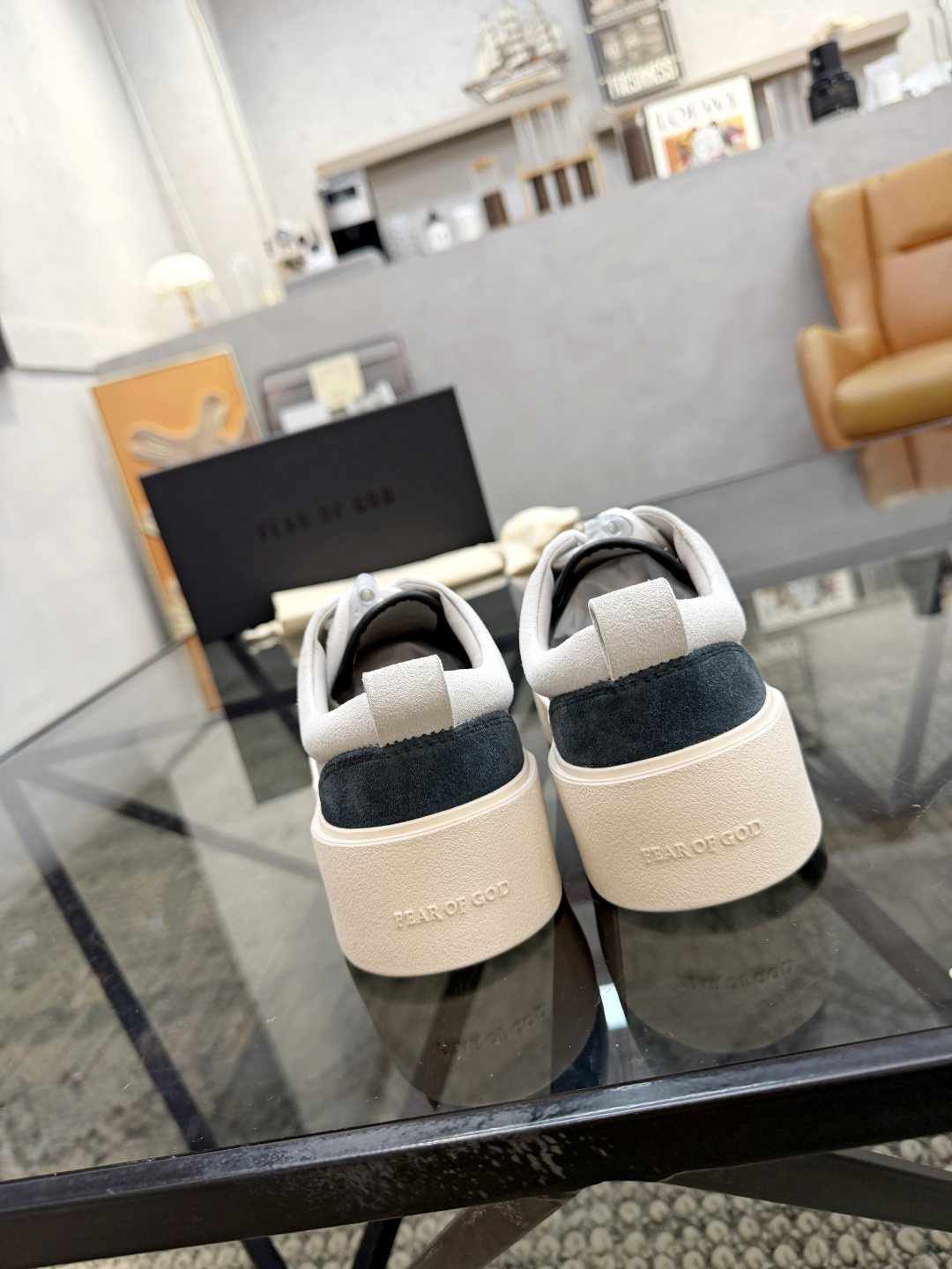 Fear of God Thick-Sole Low-Top Sneakers — back