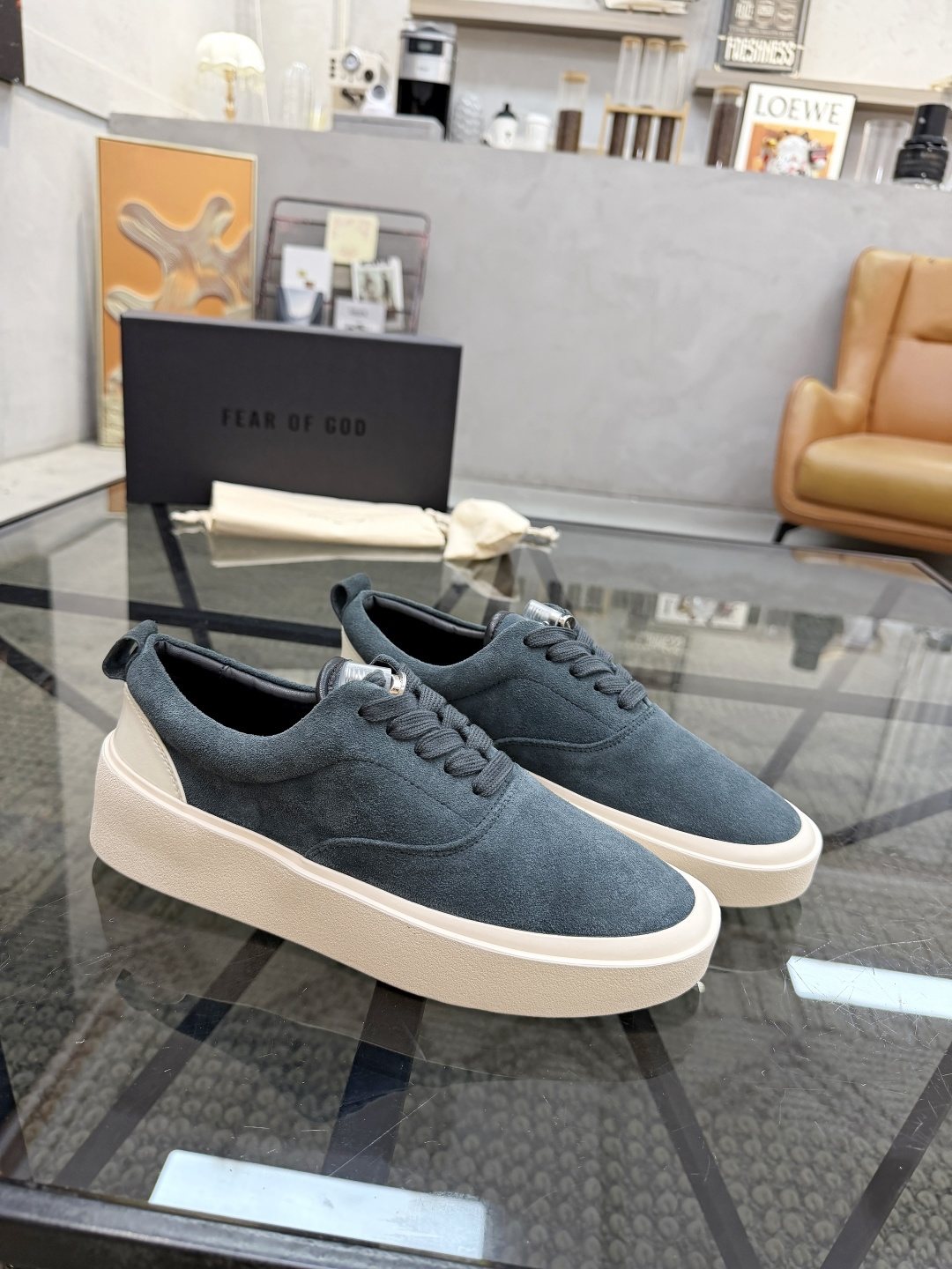 Fear of God Thick-Sole Low-Top Sneakers — front